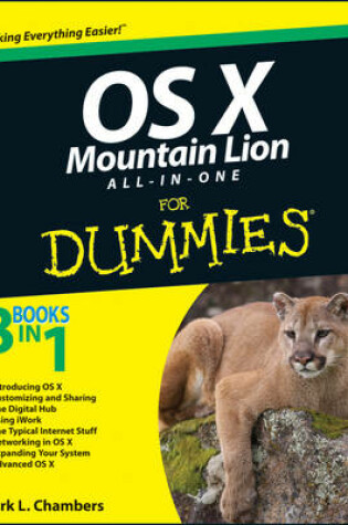 Cover of OS X Mountain Lion All-in-One For Dummies