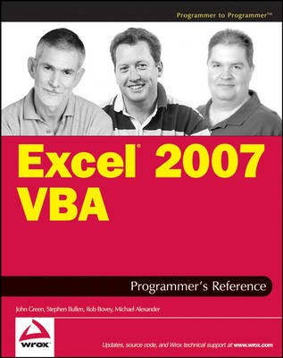 Book cover for Excel 2007 VBA Programmer′s Reference