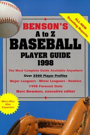 Cover of Baseball Player Guide A to Z