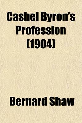 Book cover for Cashel Byron's Profession (1904)