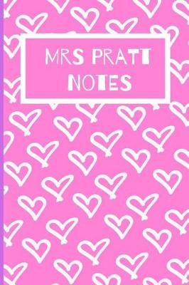 Book cover for Mrs Pratt Notes