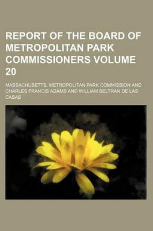 Cover of Report of the Board of Metropolitan Park Commissioners Volume 20