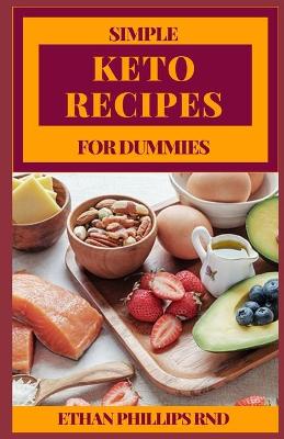 Book cover for Simple Keto Recipes for Dummies