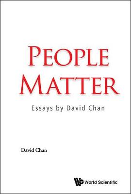 Book cover for People Matter: Essays By David Chan