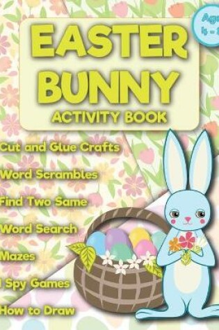 Cover of Easter Bunny activity book age 4-8