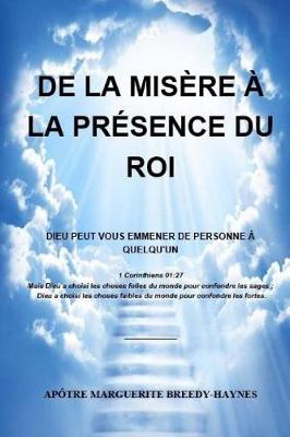 Book cover for De la misere A la presence du roi