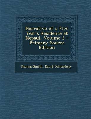 Book cover for Narrative of a Five Year's Residence at Nepaul, Volume 2