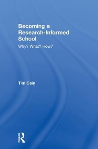 Cover of Becoming a Research-Informed School