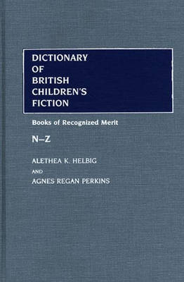 Book cover for Dictionary of British Children's Fiction