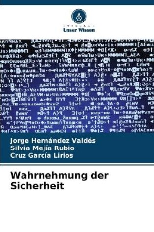 Cover of Wahrnehmung der Sicherheit