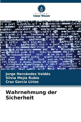 Book cover for Wahrnehmung der Sicherheit