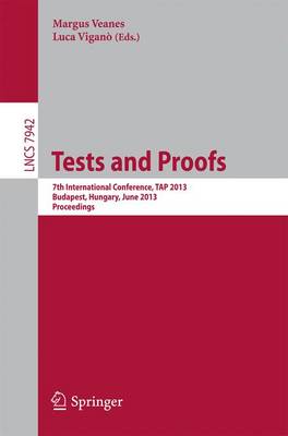 Cover of Tests and Proofs