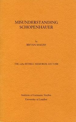 Book cover for Misunderstanding Schopenhauer