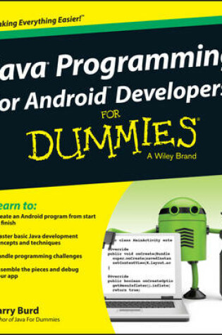 Cover of Java Programming for Android Developers for Dummies