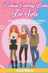 Book cover for Fashion Coloring Books For Girls