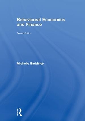 Book cover for Behavioural Economics and Finance