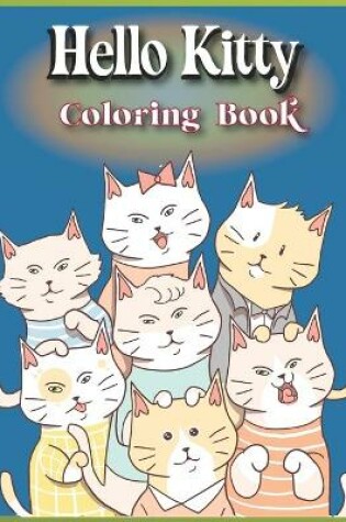 Cover of Hello Kitty Coloring Book