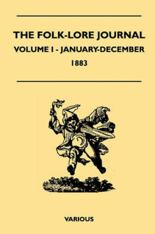 Cover of The Folk-Lore Journal - Volume I - January-December 1883