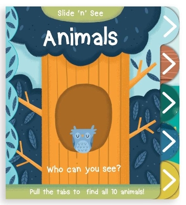 Book cover for Slide 'n' See Animals