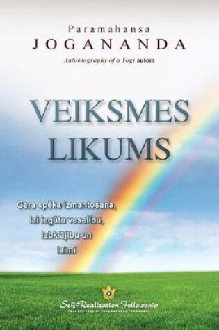 Cover of The Law of Success (Latvian)