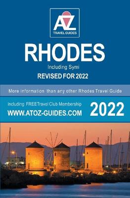 Book cover for A to Z guide to Rhodes 2022, Including Symi