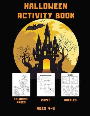 Book cover for Halloween Activity Book