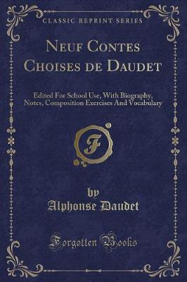 Book cover for Neuf Contes Choises de Daudet