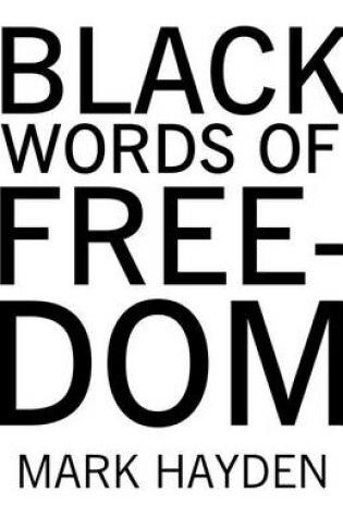Cover of Black Words of Freedom