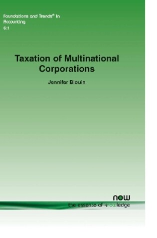 Cover of Taxation of Multinational Corporations