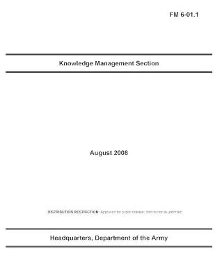 Book cover for FM 6-01.1 Knowledge Management Section