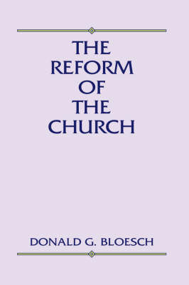 Book cover for Reform of the Church