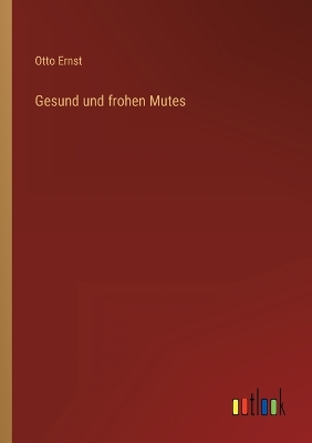 Book cover for Gesund und frohen Mutes