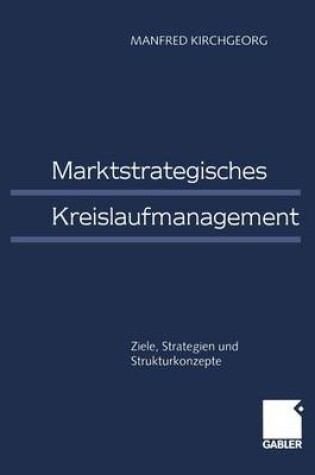 Cover of Marktstrategisches Kreislaufmanagement