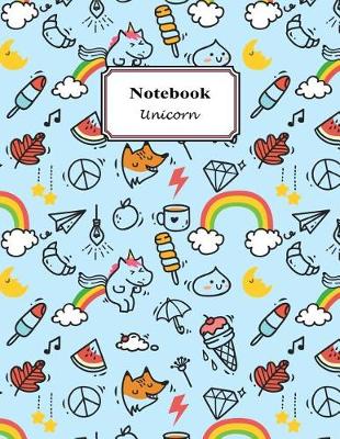 Book cover for Notebook Unicorn