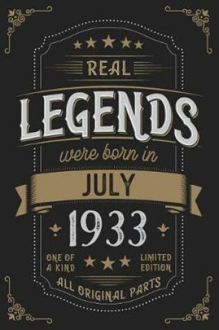 Cover of Real Legends were born in July 1933