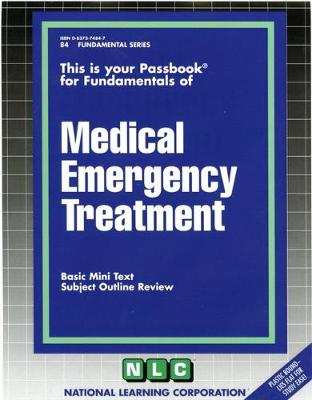 Book cover for MEDICAL EMERGENCY TREATMENT