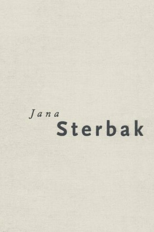 Cover of Jana Sterbak