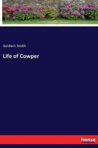 Cover of Life of Cowper