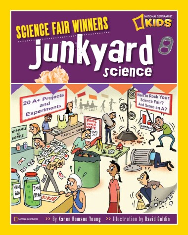 Book cover for Science Fair Winners: Junkyard Science