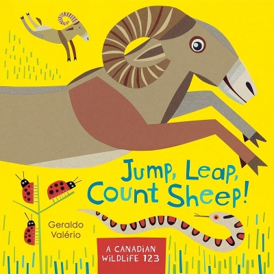 Book cover for Jump, Leap, Count Sheep!