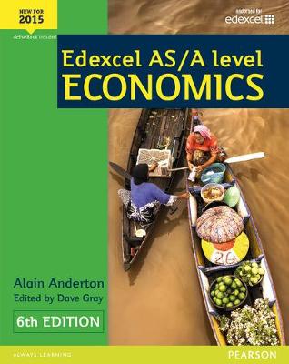 Book cover for Edexcel AS/A Level Economics Student book + Active Book