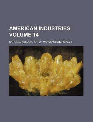 Book cover for American Industries Volume 14