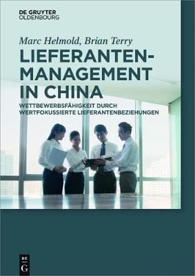 Book cover for Lieferantenmanagement in China