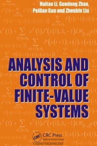 Cover of Analysis and Control of Finite-Value Systems