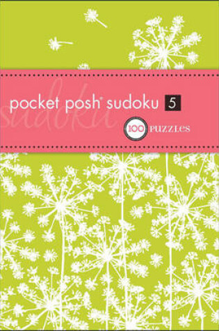 Cover of Pocket Posh Sudoku 5
