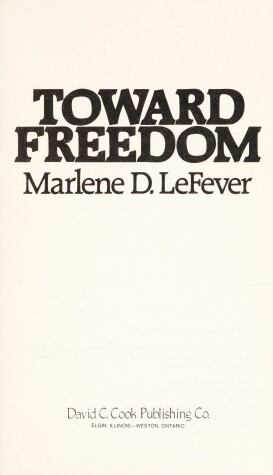 Cover of Toward Freedom