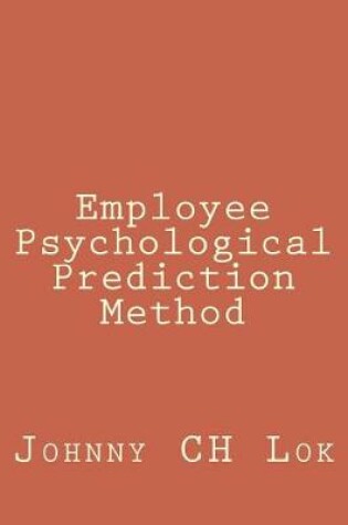 Cover of Employee Psychological Prediction Method