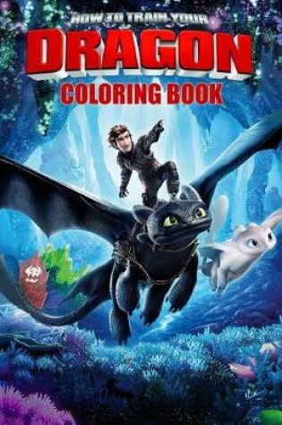 Cover of How to Train Your Dragon Coloring Book