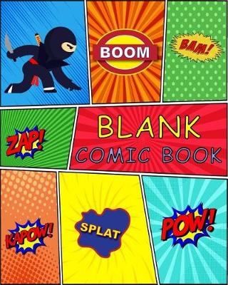 Book cover for Blank Comic Book