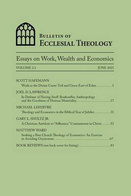 Book cover for Bulletin of Ecclesial Theology